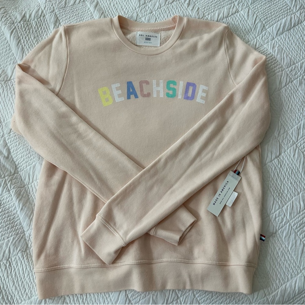 Beachside Pullover in Peach